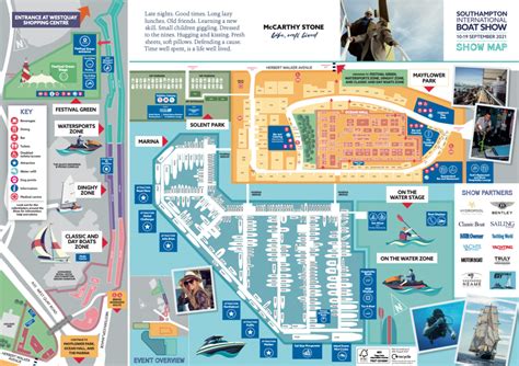 southampton boat show 2023 map